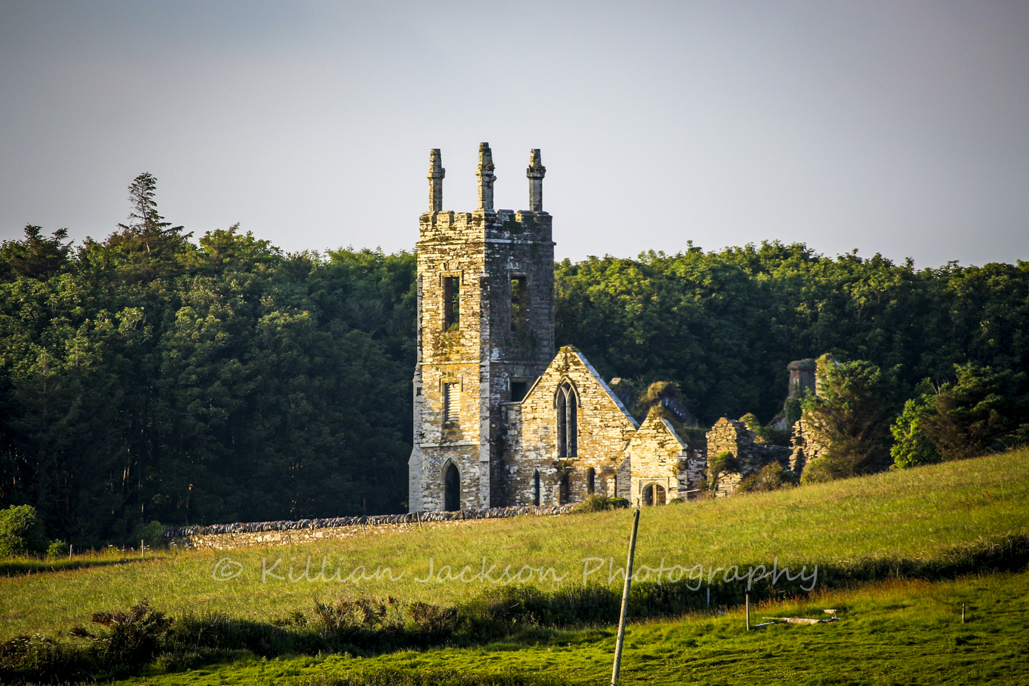 rathbarry, church, ruins, castlefreke, west, cork, ireland, wild, atlantic, way