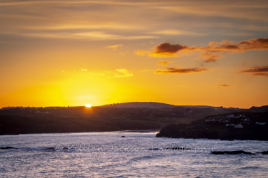 sunset, owenahincha, beach, rosscarbery, west cork, cork, ireland, wild atlantic way