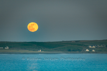 full moon, longstrand, west cork, cork, ireland, wild atlantic way