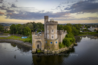 drone, mavic 2 pro, blackrock, blackrock castle, cork, cork city, ireland, river, river lee