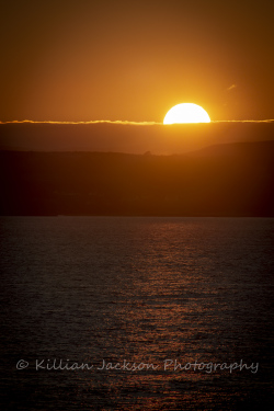 sunset, galley head, west cork, cork, ireland, wild atlantic way