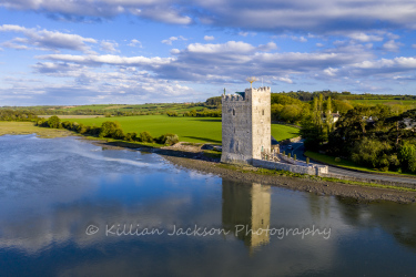 drone, mavic 2 pro, belvelly castle, cork, ireland