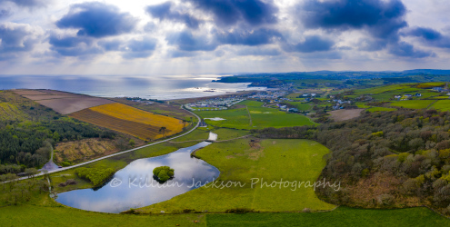 drone, mavic 2 pro, castle, owenahincha, castlefreke, west cork, cork, ireland, wild atlantic way