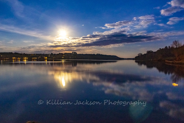 moonrise, moon, rosscarbery, west cork, cork, ireland, wild atlantic way