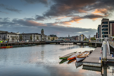 city hall, river lee, cork, ireland