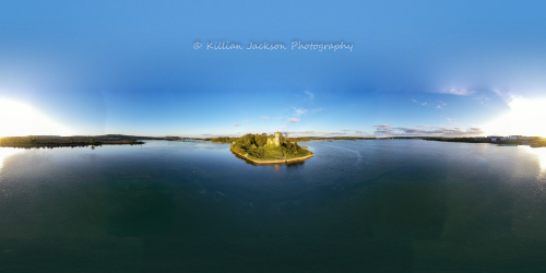 360, drone, mavic 2 pro, fota, castle, west cork, cork, ireland, wild atlantic way