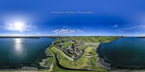 360, drone, mavic 2 pro, charles fort, west cork, cork, ireland, wild atlantic way