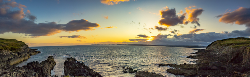 sunset, west cork, cork, ireland, wild atlantic way