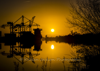 river, river lee, cork, ireland, sunrise, blackrock, castle, blackrock castle