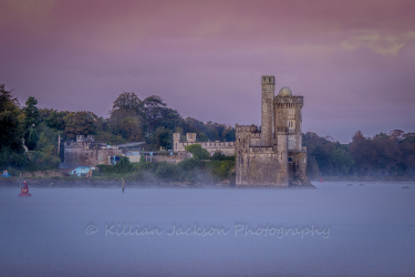 mist, blackrock, castle, cork, cork city, ireland, river lee