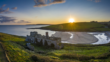 drone, mavic 2 pro, howe strand, courtmacsherry, cork, ireland