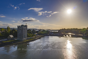 drone, mavic 2 pro, belvelly castle, cork, ireland