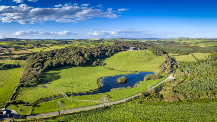 drone, mavic 2 pro, castlefreke, cork, ireland, west cork, wild atlantic way