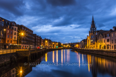 georges, quay, river lee, cork, ireland