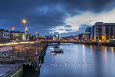 city hall, river lee, cork, ireland