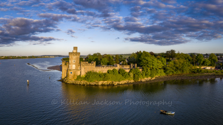 drone, mavic 2 pro, blackrock, castle, cork, cork city, ireland, river lee