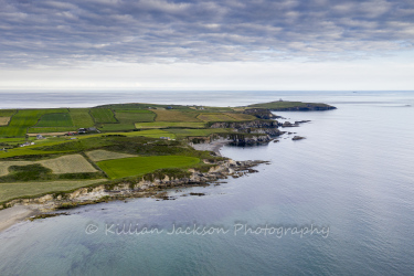 drone, mavic 2 pro, galley head, west cork, cork, ireland, wild atlantic way