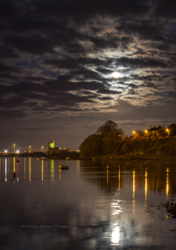 snowmoon, blackrock, castle, cork, cork city, ireland, river lee