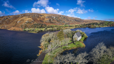 drone, mavic 2 pro, gougane barra, west cork, cork, ireland