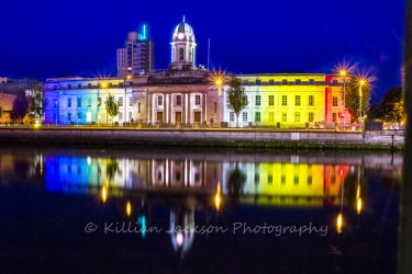 cork, city, city hall, river lee, pride