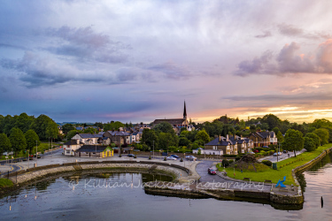 drone, mavic 2 pro, blackrock, cork, cork city, ireland, river, river lee