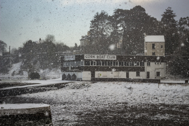 snow, blackrock, boat, club, cork, ireland