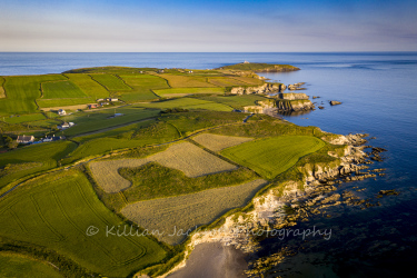 drone, mavic 2 pro, galley head, west cork, cork, ireland, wild atlantic way