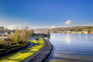 drone, mavic 2 pro, greenway, blackrock, blackrock castle, cork, cork city, ireland, river, river lee