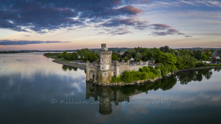 drone, mavic 2 pro, blackrock, castle, cork, cork city, ireland, river lee