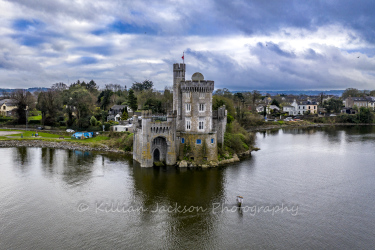 drone, mavic 2 pro, blackrock, blackrock castle, cork, cork city, ireland, river, river lee