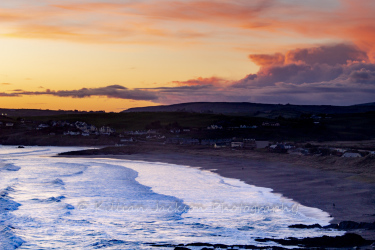 sunset, owenahincha, beach, rosscarbery, west cork, cork, ireland, wild atlantic way