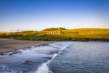 drone, mavic 2 pro, howe strand, courtmacsherry, cork, ireland