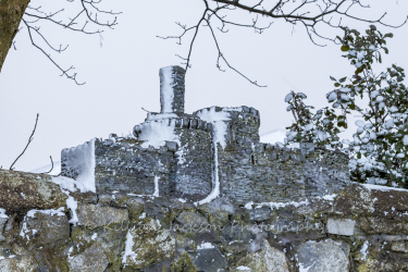 snow, blackrock, castle, cork, ireland